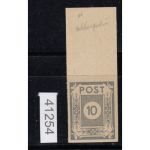 SBZ  1945 Mi.-Nr.:  52 wax ** geprüft