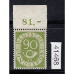 Bund 1951, Mich.-Nr.: 138 **  Oberrand