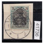 Abstimmung. Allenstein 1920, Mi.-Nr. 23 b gestempelt  geprüft