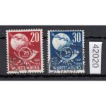 Alliierte Franz. Zone Württemberg Mi. Nr. 51+52 gestempelt  geprüft