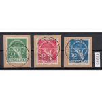 Berlin 1949, Mich.-Nr.: 68-70 Vollstempel geprüft  Berlin-Charlottenburg