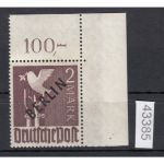 Berlin 1948, Mich.-Nr.: 18 ** Eckrand  geprüft
