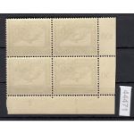 DR 1938, Mich.-Nr.: 670 ** Eckrand  4er.-Block  Formnummer 4