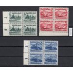 DR 1939, Mich.-Nr.: 695-697 **    4er-Block