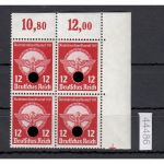 DR 1939, Mich.-Nr.: 690 **    Eckrand  4er-Block
