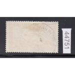 Saargebiet 1928 Mi. Nr. 126 VIII gest. geprüft  Befund Plattenfehler