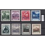Liechtenstein 1932 : Mi.-Nr.:Dienst 1-8 **