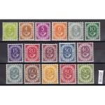 Bund 1951, Mich.-Nr.: 123-138 ** + 135 IV Plattenfehler geprüft LUXUS ATTEST