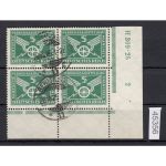 DR 1925, Mich.-Nr.: 370 Y gestempelt Eckrand   HAN + Plattennr.