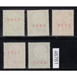 Bund 1960, Mich.-Nr.:R 183-260 y **  ger. nummer