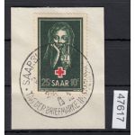 Saarland 1951 Mi. Nr. 304 Gestempel geprüft
