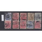 Deutsches Reich, Firmenlochungen, Perfins  Reichspost