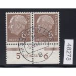 Bund 1955, Mich.-Nr.:  180 gestempelt HAN