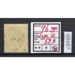 Saargebiet 1920 Mi. Nr.  9 b III gestempelt geprüft