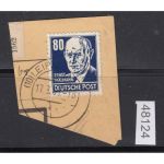 DDR 1952, Mich.-Nr.: 339 b X I gestempelt  geprüft  Attest   Mi. 1600,00