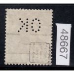 DR 1920, Mich.-Nr.: 146 I gestempelt geprüft Perfin  Firmenlochung  Michel 40,00