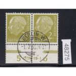 Bund 1955, Mich.-Nr.:  177 gestempelt HAN