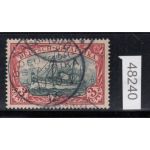 Kolonien Dt. Ostafrika 1901, Mich.-Nr.: 21 b   gestempelt  geprüft