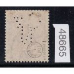 DR 1920, Mich.-Nr.: 145 I gestempelt geprüft Perfin  Firmenlochung  Michel 40,00