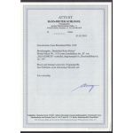 Alliierte Franz. Zone Rheinland Pfalz Mi. Nr. 42-45 Block 1 gest gepr. Attest (Type I/V)