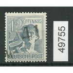 Bezirk 41 nr. 006 Augustusburg ** 12 Pf. Gruppe 5 geprüft BPP