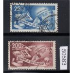 Saarland 1950 Mi. Nr. 297+98 gestempelt