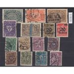 Deutsches Reich, Firmenlochungen, Perfins   Infla