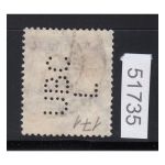 Danzig 187   gestempelt   FIRMENLOCHUNG PERFIN