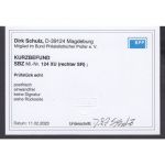 SBZ  1945 Mi.-Nr.:124 X U ** geprüft  Michel 150,00