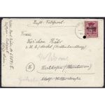 Feldpost, Mi.-Nr.12 I  gestempelt auf Brief  geprüft Attest