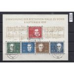 Bund 1959, Mich.-Nr.: Block 2  gestempelt LUXUS Ersttag Berlin-Charlottenburg