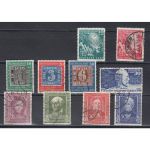 Bund 1949, Mich.-Nr.: 111-120 Gestempelt Komplett