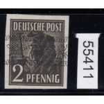 Bizone 1948  Mi. Nr. 36 I U ** geprüft