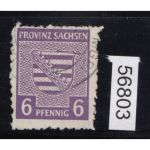 SBZ  1945 Mi.-Nr.:  69 X D a  gestempelt  geprüft Befund