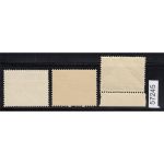 Danzig Hafen 1936 Mi.Nr. 29-31 **