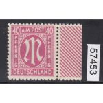Bizone 1945  Mi. Nr. 30 d B ** geprüft