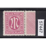 Bizone 1945  Mi. Nr. 30 d A ** geprüft  Befund