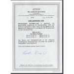 DDR 1953, Mich.-Nr.: 386-91 Block 8+9 A+B gestempelt+gummi  geprüft  Attest