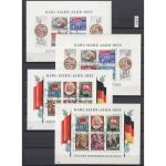 DDR 1953, Mich.-Nr.: 386-91 Block 8+9 A+B gestempelt+gummi  geprüft  Attest