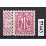 Bizone 1945  Mi. Nr. 30 d B ** geprüft  Befund