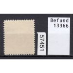 Bizone 1945  Mi. Nr. 30 d B ** geprüft  Befund