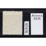 Bizone 1945  Mi. Nr. 35 B gestempelt geprüft  Attest