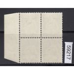 Schweiz 1915 : Mi.-Nr.:141 z  **  4er.-Block  Plattenfehler I