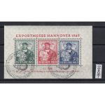 Bizone 1949 Mi. Nr. 103-05 Block 1 gestempelt+ gummi  LUXUS   geprüft Befund