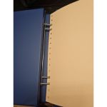 KABE Druckmechanikbinder + Kassette  DB 1000  Aufschrift CH 4   Leer blau  Neuwertig !