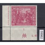 DDR 1950, Mich.-Nr.: 249 ** DZ   Eckrand  Druckerzeichen  lesen