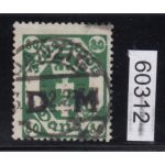 Danzig Dienst 1922 Mi.Nr. D 16 X  gestempelt geprüft  Befund