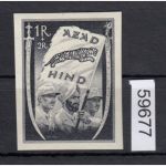 Nation. Indien, Mi.-Nr. VII B a ** schwarz   Michel 850,00