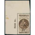 Saargebiet 1928 Mi. Nr. 134 **  geprüft  Attest