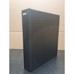Lageralbum Einsteckalbum  mit  30 Einlegeblättern  Schraubbinder   schwarz  gebraucht